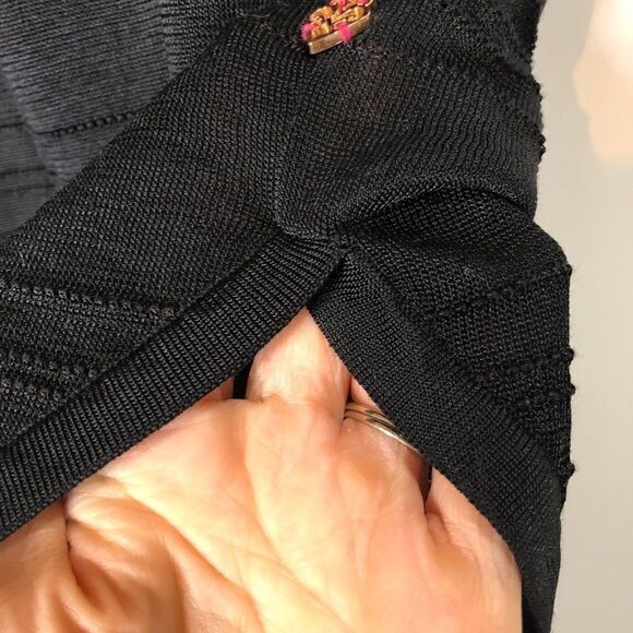 NWT! Hatley Michaelle Black Short Sleeve Knit Top - Picture 5 of 10